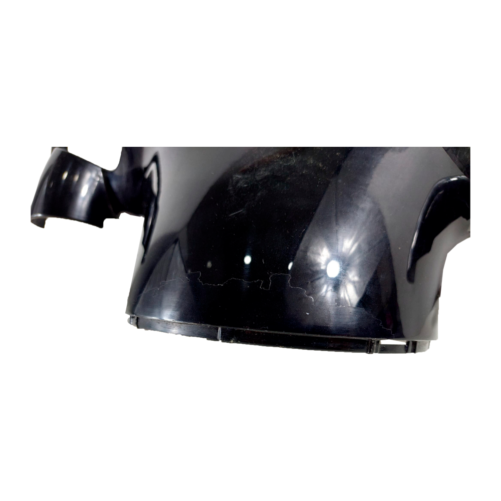 Carenagem do quadrante - Preto Brilho - Neco (Mojito 50) - (c/ risco)