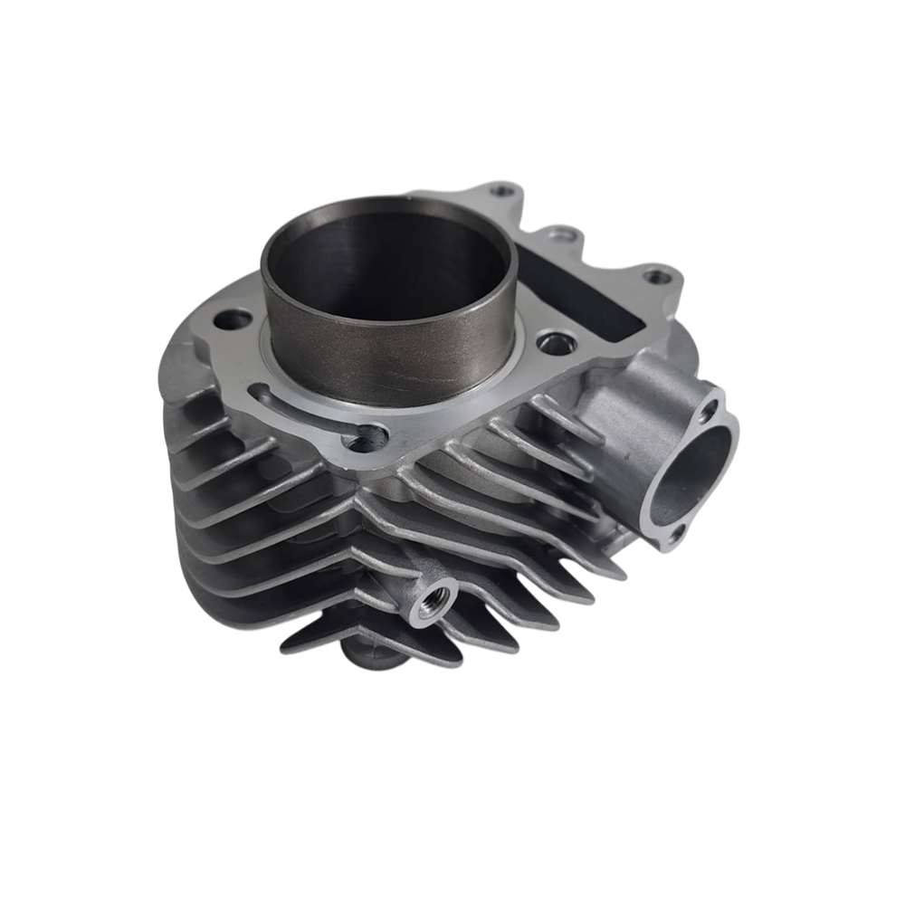 Kit - Cilindro (125cc / 52.4mm cav 15mm) + piston (c/ Rasgos p/ válvulas), GY6 125, 152QMI