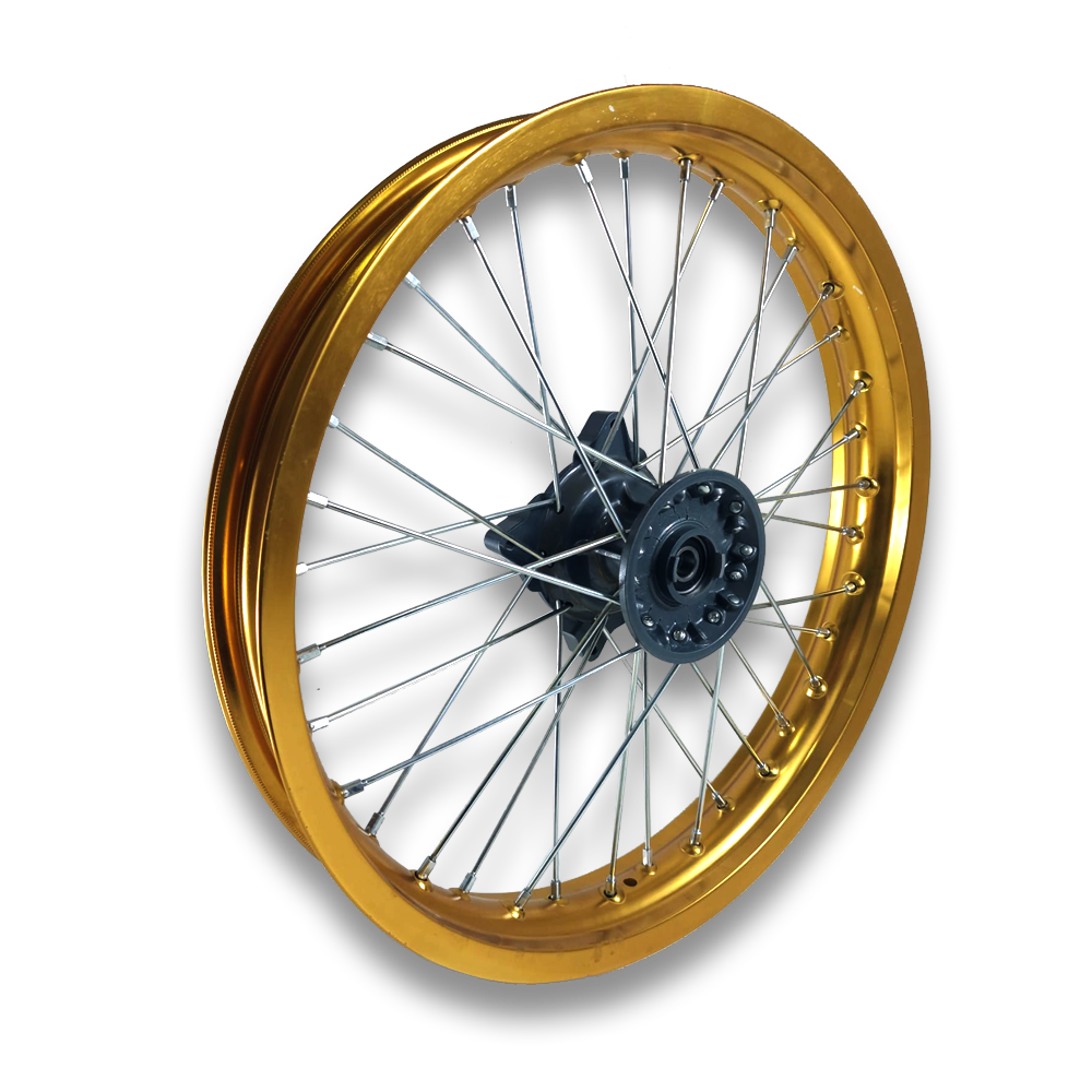 Jante 18" (FRT), Bluroc/Bullit (HERO) (Dourada) (Cubo Cinza) (C/ Risco)