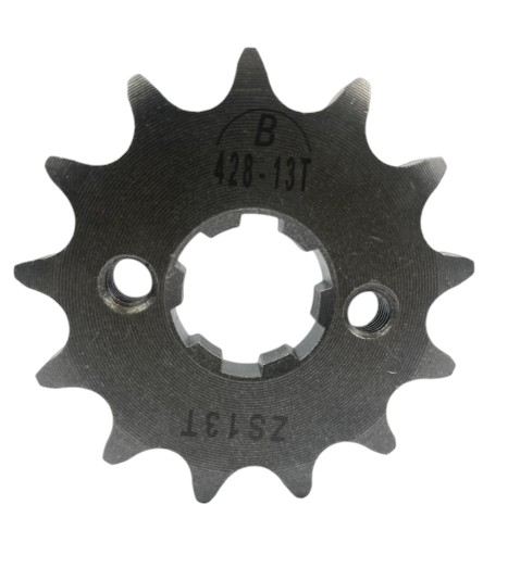 E09 - Pinhão 428-13T - Motron Nomad / X-Nord; Brixton Crossfire 125 LC; Malaguti Drakon (ZS158MI-2P)