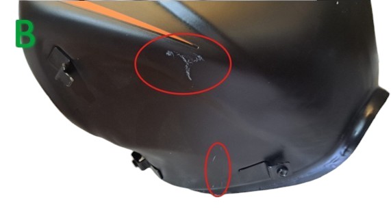 Deposito de gasolina - Neco (Nc-N01) (Preto) - (C/ RISCO)