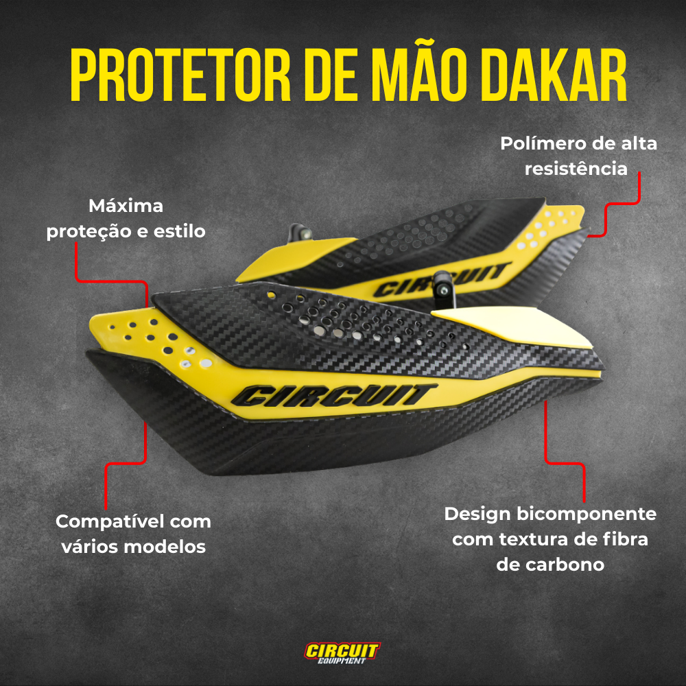 Circuit Equipment: Protetor de mão Dakar Universal