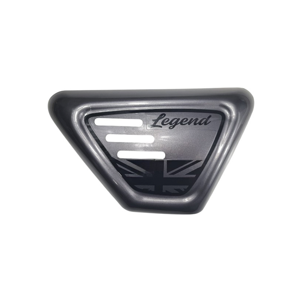 Tampa Lateral DRT (Cinza) - Bluroc/Bullit (Legend 125) E5 DECAL