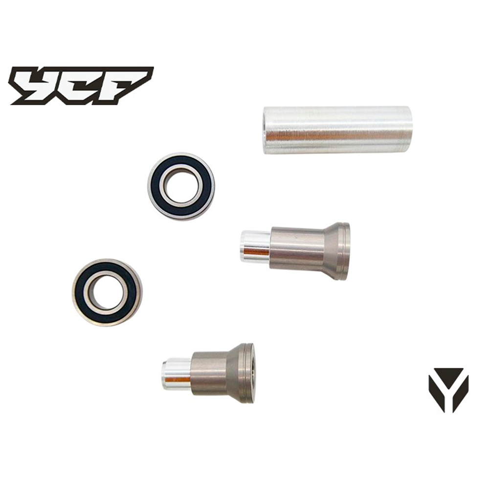 KIT DE ESPACADORES E ROLAMENTOS PARA RODA TRASEIRA SM  - YCF