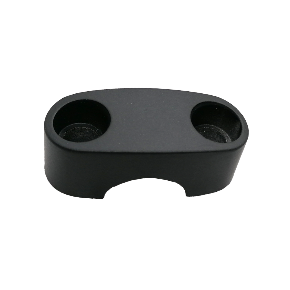 Abraçadeira inferior do guiador (Preto Mate), Bluroc/Bullit (Legend 125)