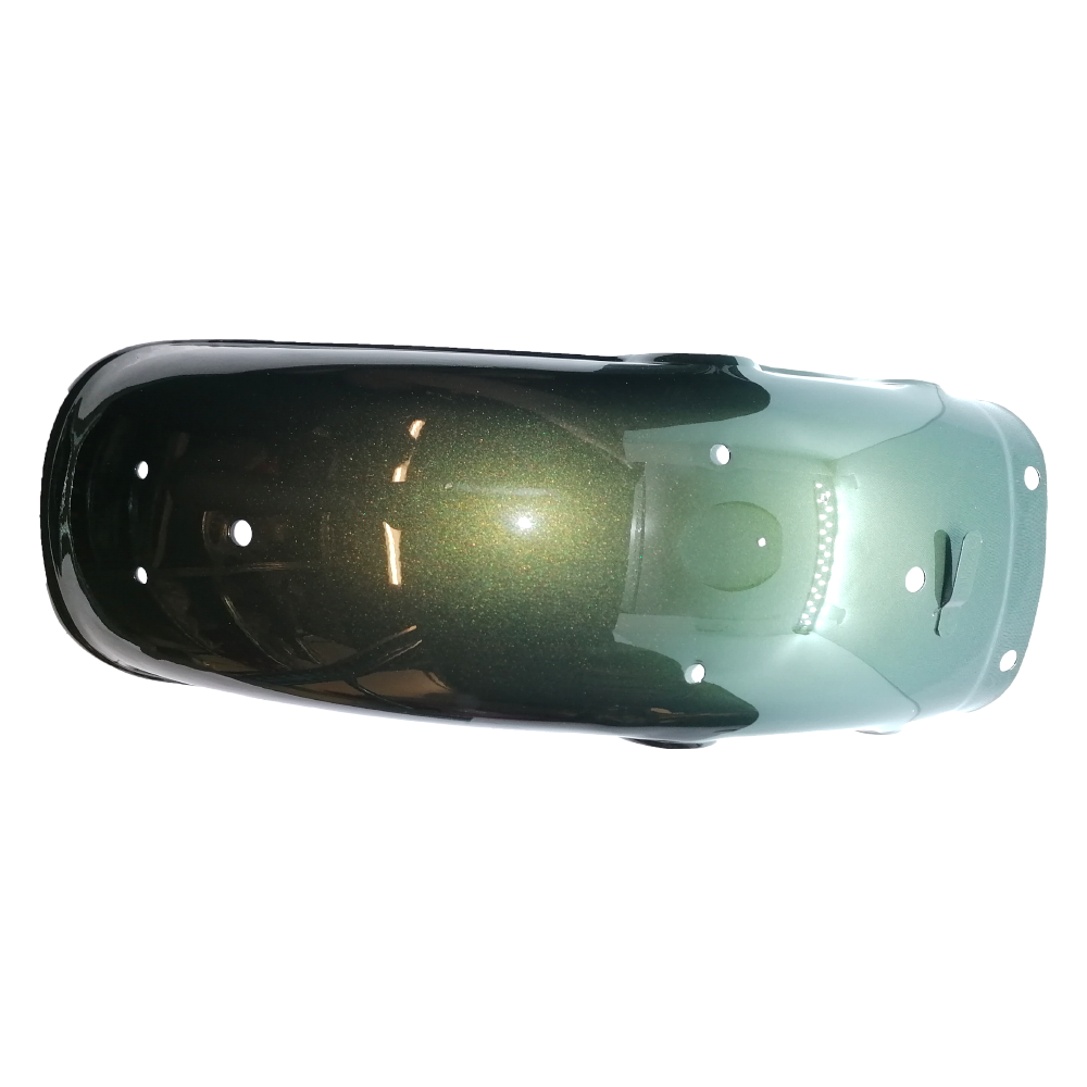 Guarda-Lamas Tras (Verde / British Green) - Bluroc/Bullit (Legend 125)