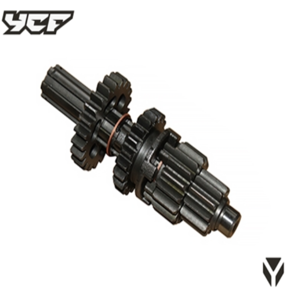 Veio Primario da Caixa de Velocidades (Ø12 lado da igniçao e Ø14 lado da embraiagem) YCF (88/125CC semI AUTO e 125 Ponto morto), Pitbike