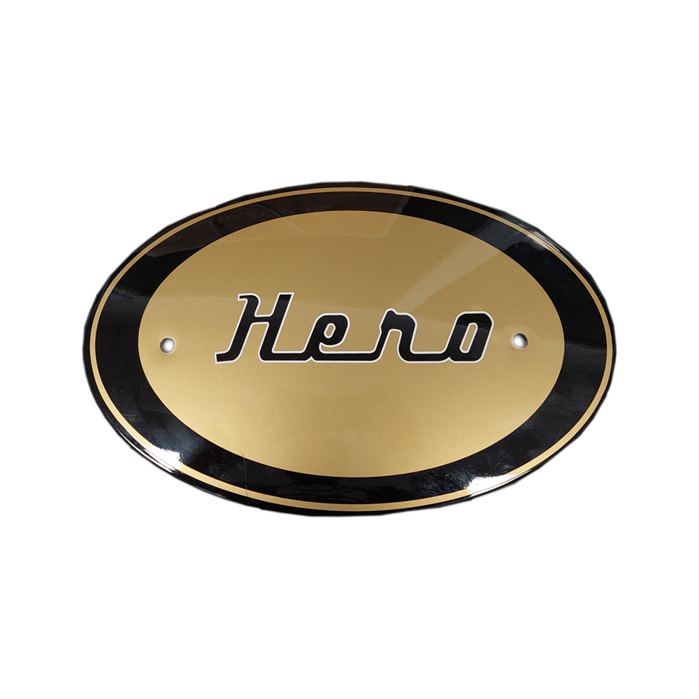 Kit - Carenagem Lateral (DRT + ESQ), Bluroc/Bullit (HERO) (Ouro/Preto)