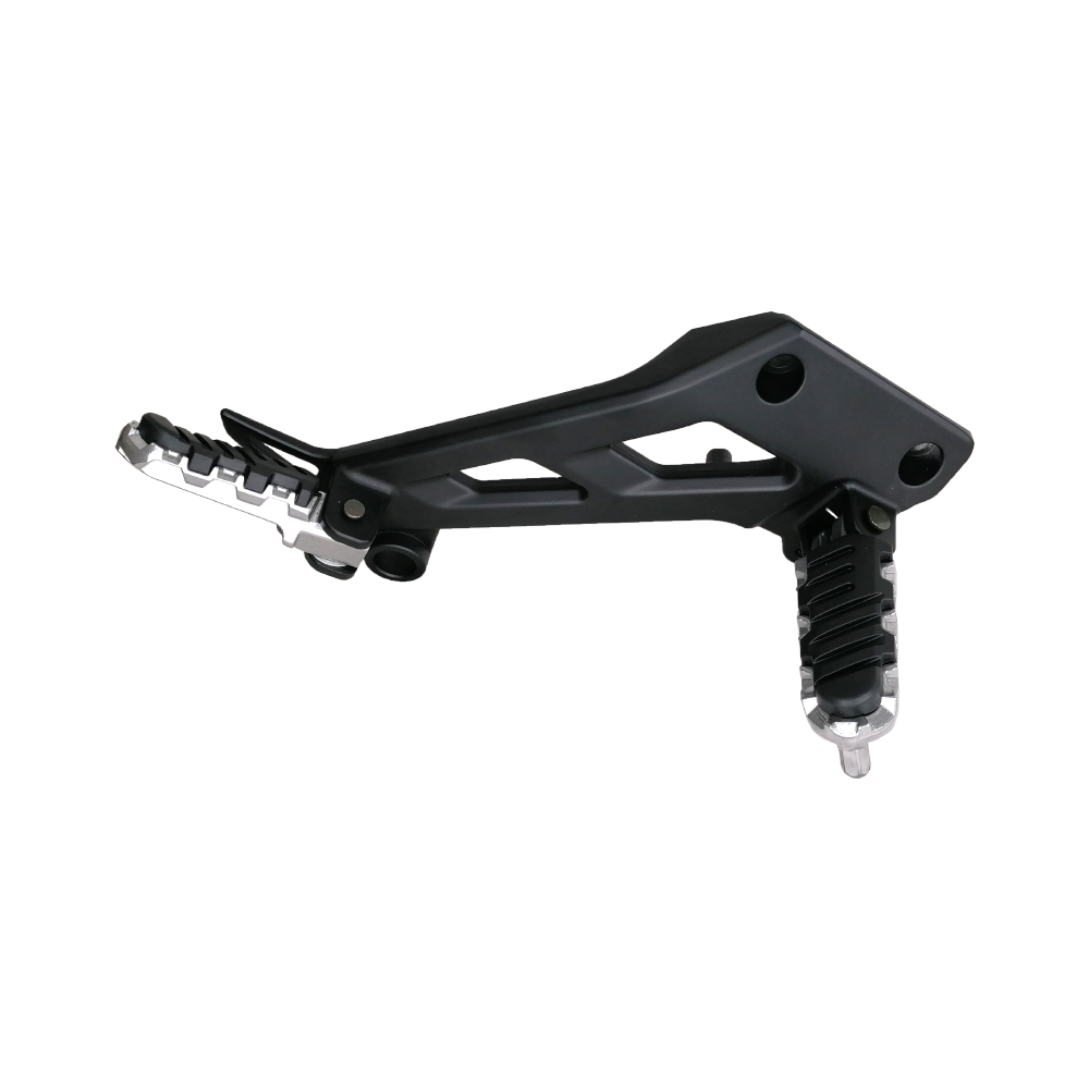 Peseira completa c/ suporte (FR/TR) (DIREITAS)/ Bluroc/Bullit (Legend 250) Preto Mate