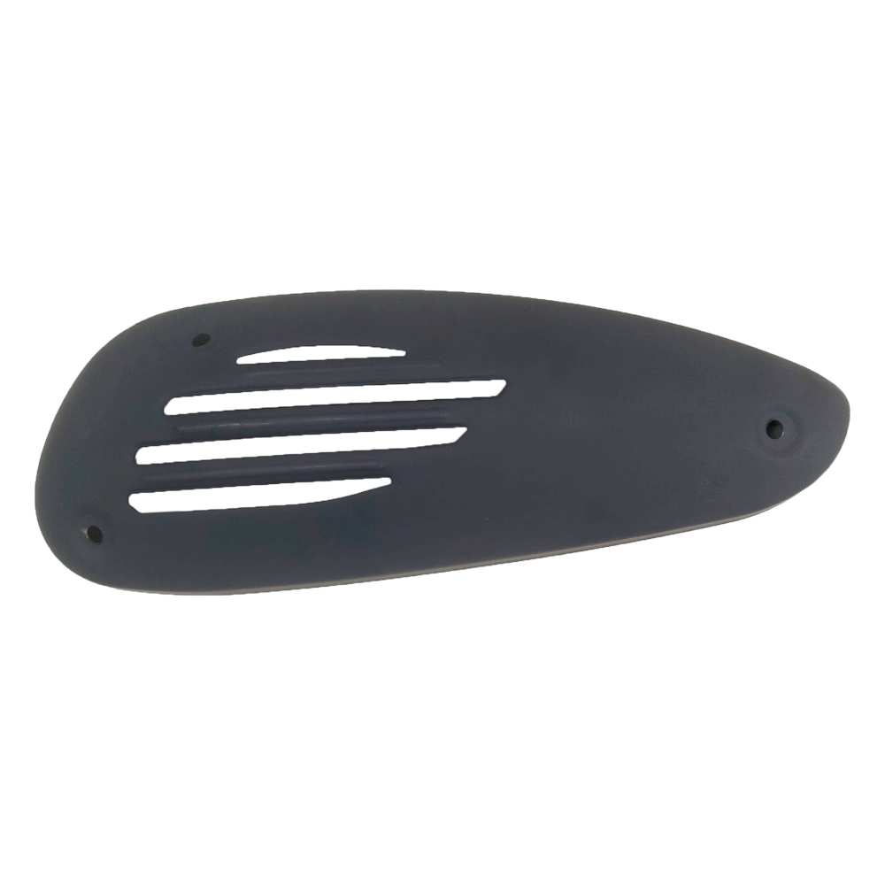 Chapa de Proteçao de Escape (preta) - Neco (Dinno 125)
