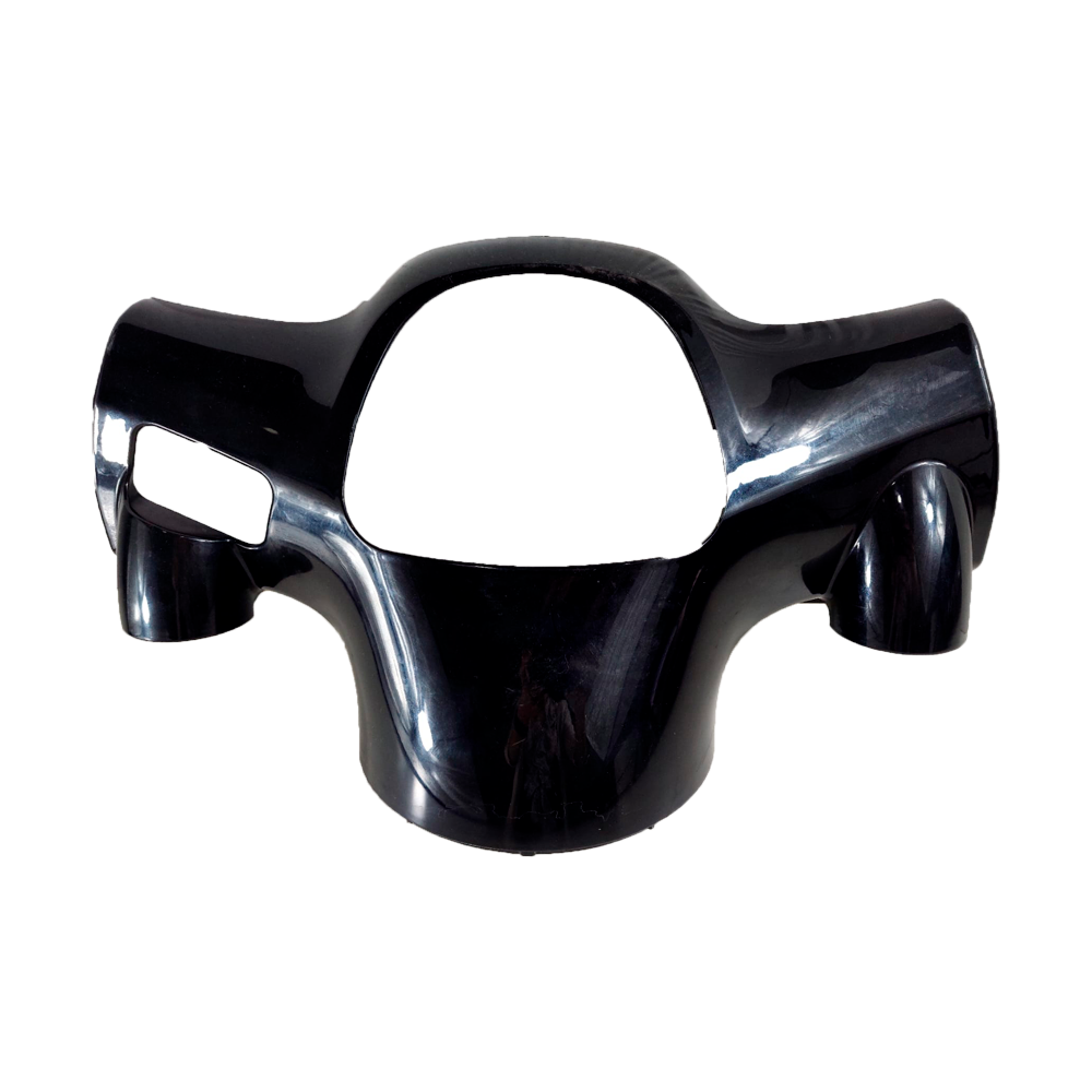 Carenagem do quadrante - Preto Brilho - Neco (Mojito 50) - (c/ risco)