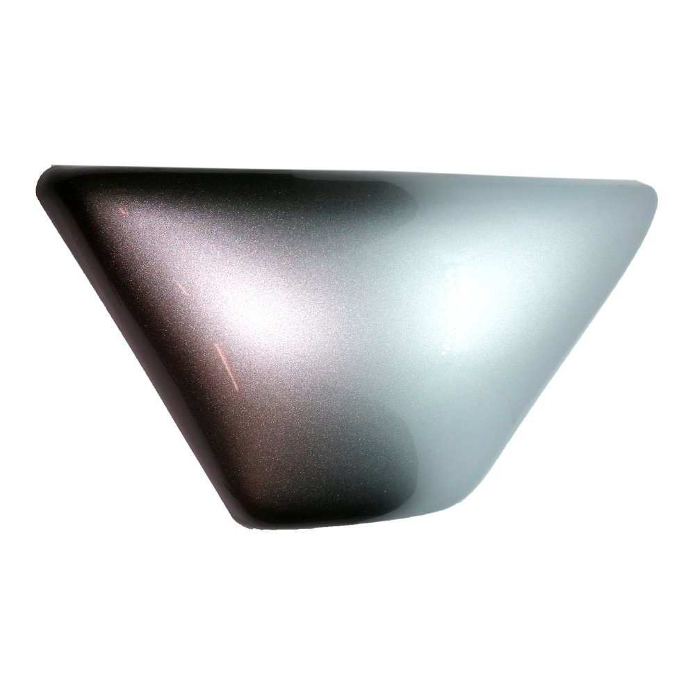 Carenagem Lateral ESQ, Bluroc/Bullit (HUNT) (Cinza Prata)