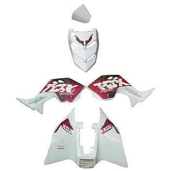 Kit Carenagem (completa), TOX / RAPTOR-4 QD03 / ATV 49 (Branco c/autocolante)