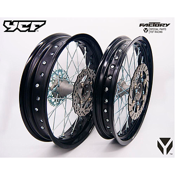 Kit Jantes 17" SM (Frente: 2.50x17, Tras:3.50x17) - YCF (Bigy)