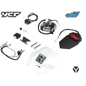 Kit iluminaçao Branco, YCF / Pitbike