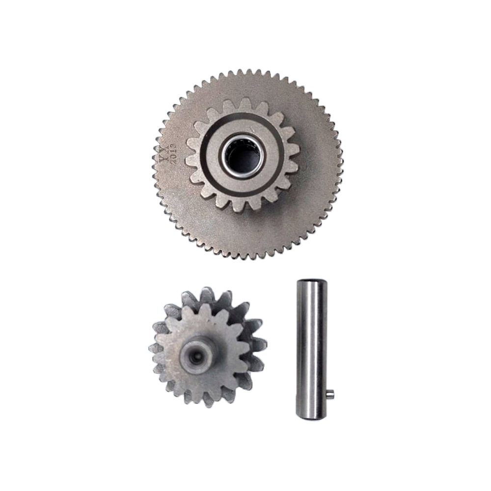 Kit - Carretos Duplos (18/62T + 14/16T), CG125