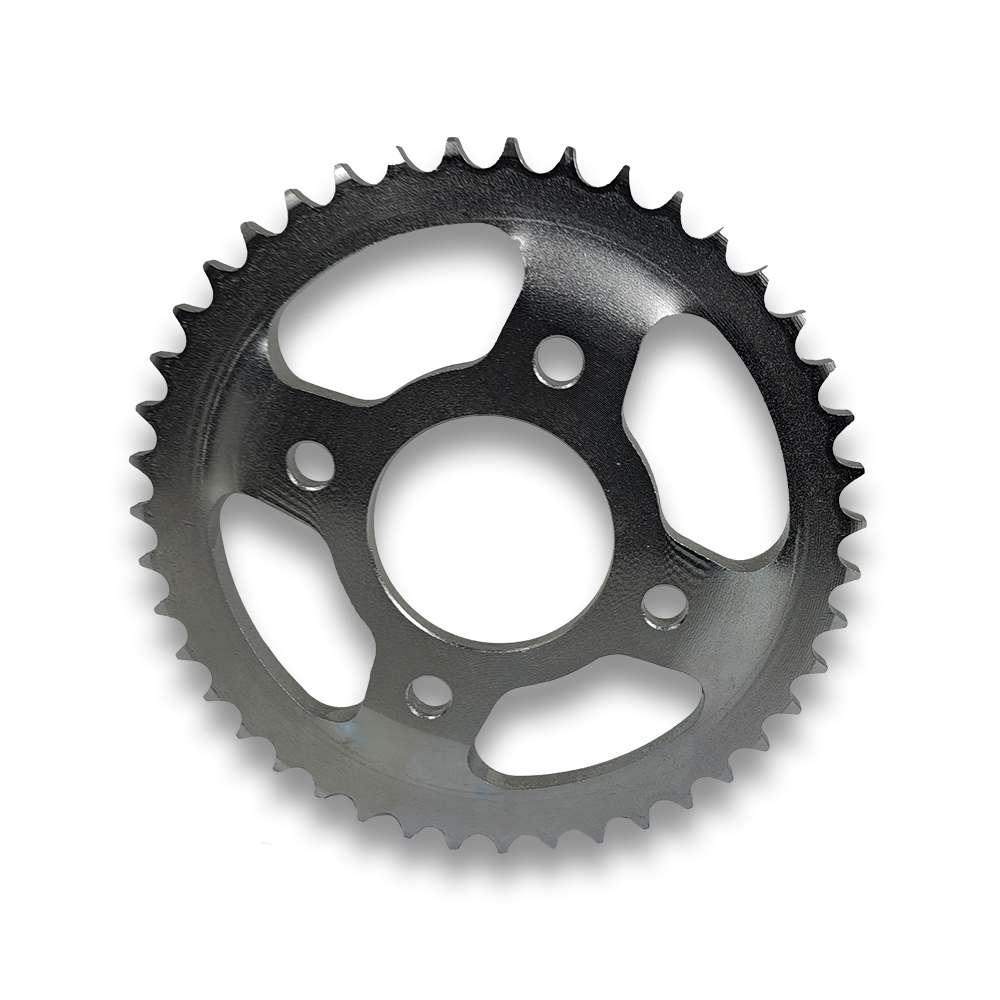 Cremalheira 428H (43T)  (FF: 90mm / Ø: 58mm) - Motron Revolver