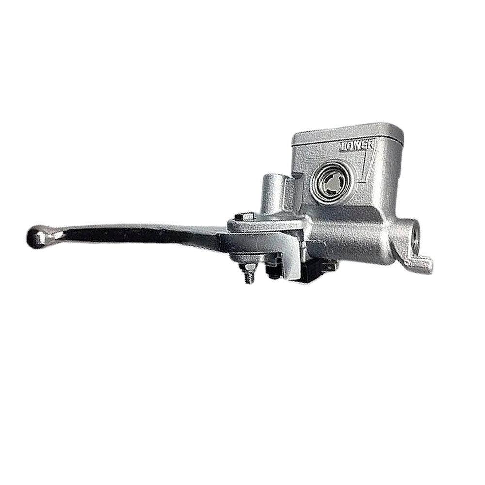 Bomba de travao FRT (DRT) - Cromada - ROSCA Espelho M8 / BANJO M10 - SCOOTER UNIVERSAL