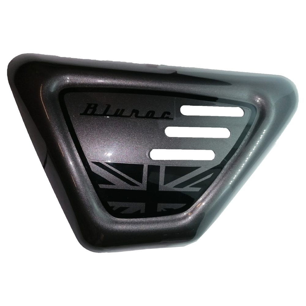 Tampa Lateral ESQ (Cinza) - Bluroc/Bullit  (Legend 125)