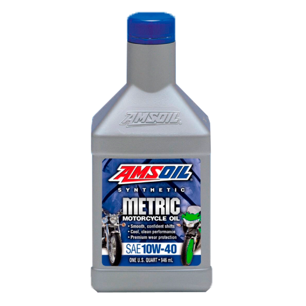 METRIC 10W-40 4T (946ml/CX-12) - AMSOIL