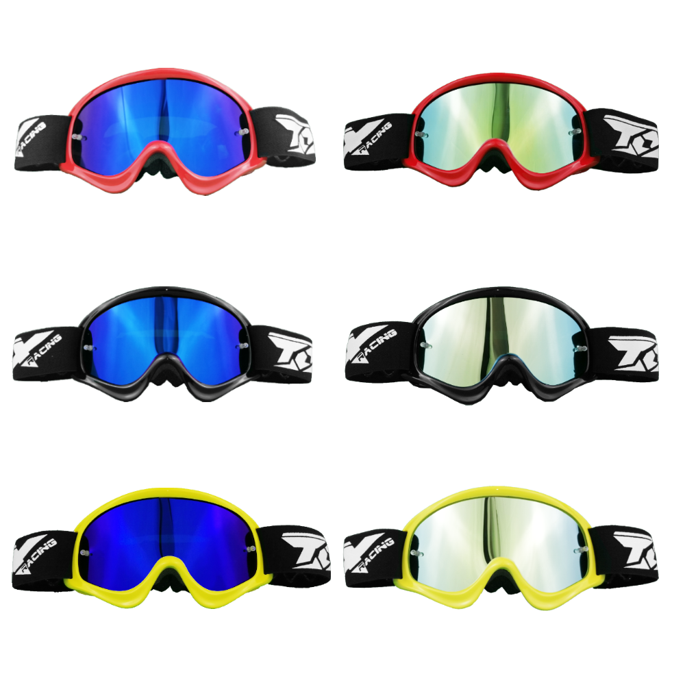 Oculos offroad Tox racing  (Criança)/(Lente espelhada)