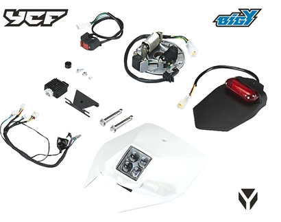 Kit iluminaçao preto YCF / Pitbike