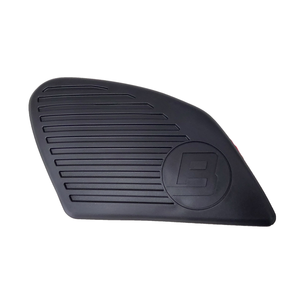 Borracha decorativa esquerda do deposito de gasolina "B" - Bluroc/Bullit (Legend 125)