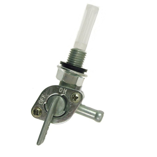 Torneira de gasolina/combustivel (rosca macho 1.25x10mm) - Tox (Racer x2 49) / mini moto