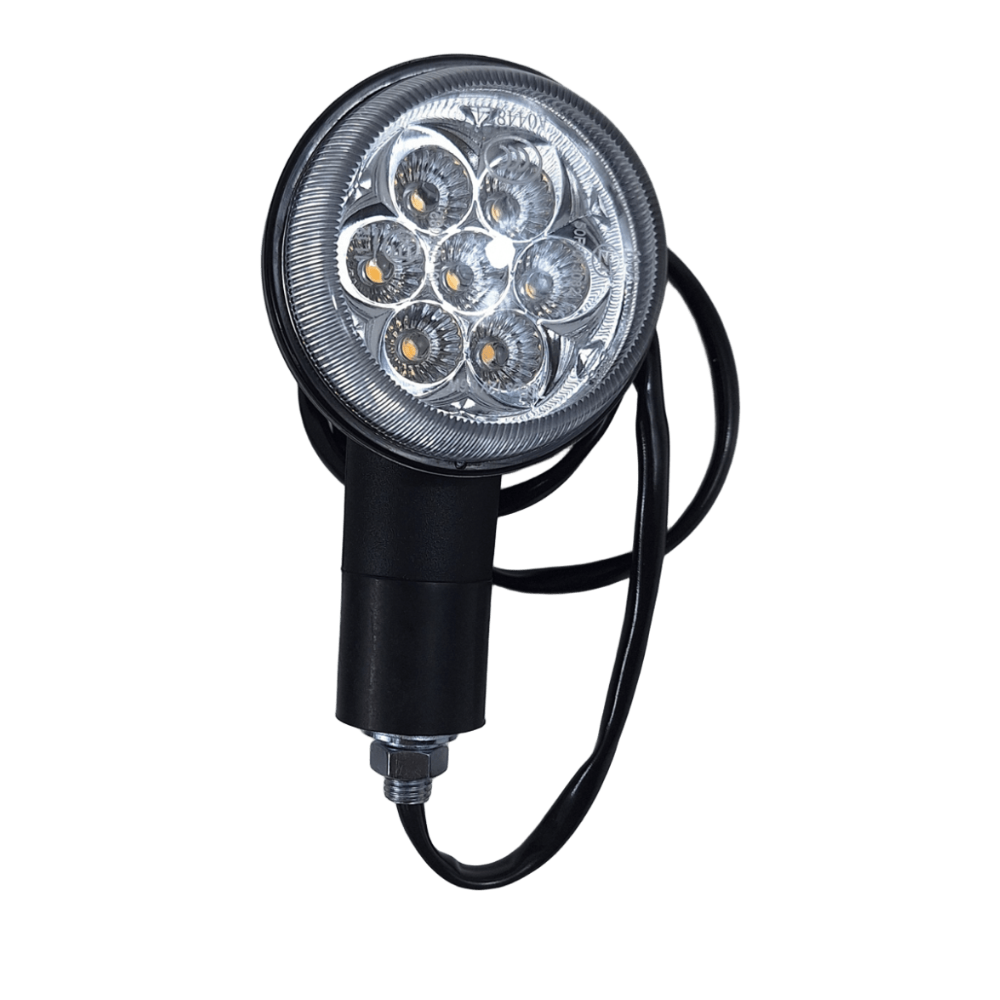 Pisca LED frontal esquerdo- Motron Revolver