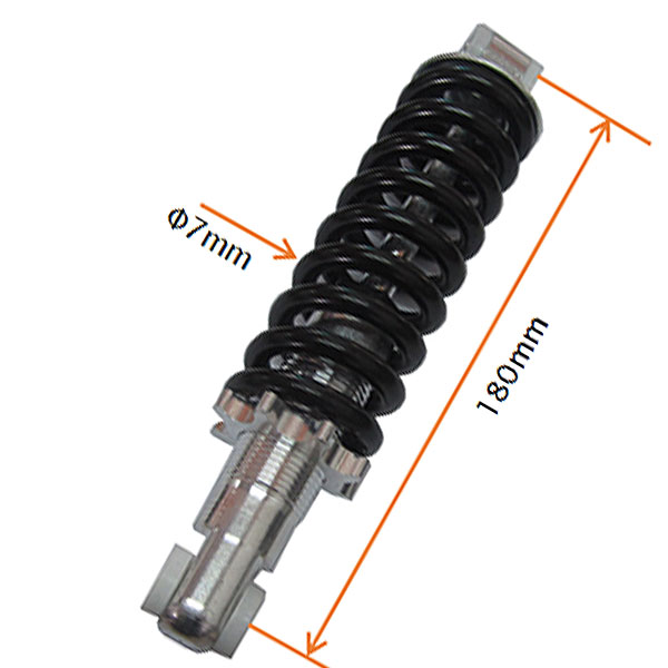 Amortecedor traseiro (versao 2) L=180 - Tox VR 50 (QD07/QD06) / mini ATV's 49