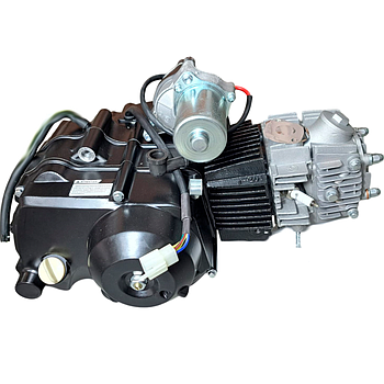 Motor Completo 110cc c/ Motor Arranque p/ cima (auto + Macha Atras) (420H-14T) - TOX
