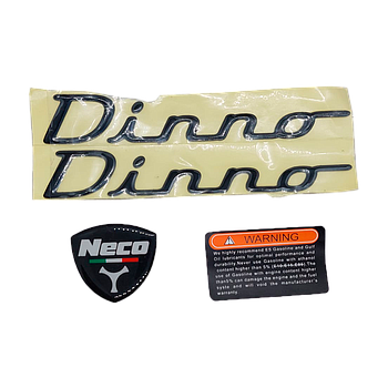 Conjunto de Autocolantes - Neco (Dinno 50/125)