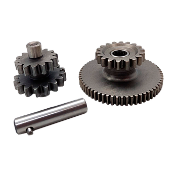 Kit - Carretos Duplos (18/62T + 14/16T), CG125