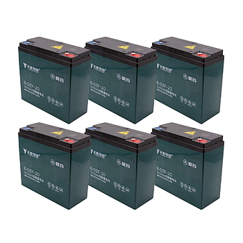 Pack de baterias (6und.) 72V - (12V/20ah) - Neovolt (Pulse)